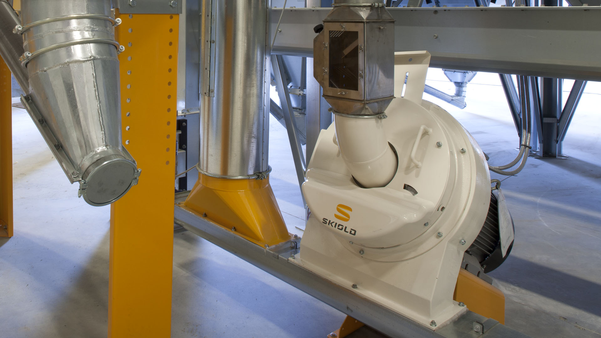 SKIOLD skivemølle med magnetfælde