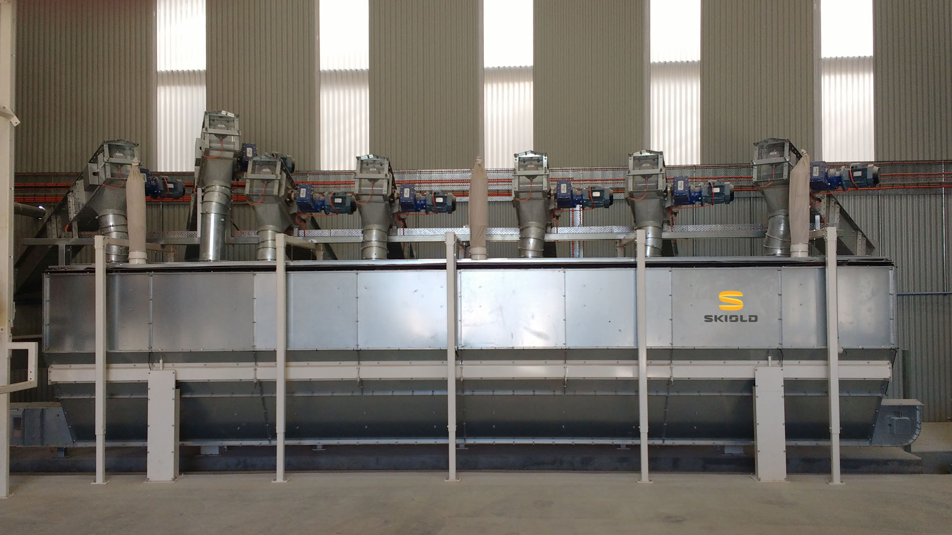 Makrodosering af råmaterialer i fodermøller | SKIOLD